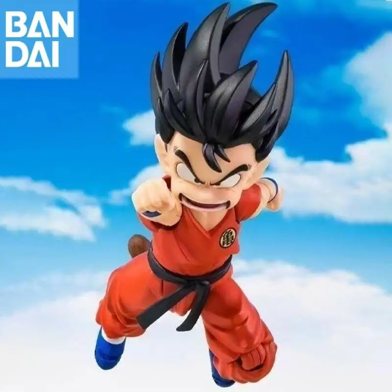 BANDAI DRAGON BALL TAMASHII NATIONS STORE S.H.Figuarts Son Goku INNOCENT CHALLENGER Action Figure Model Collector Figurine Toys