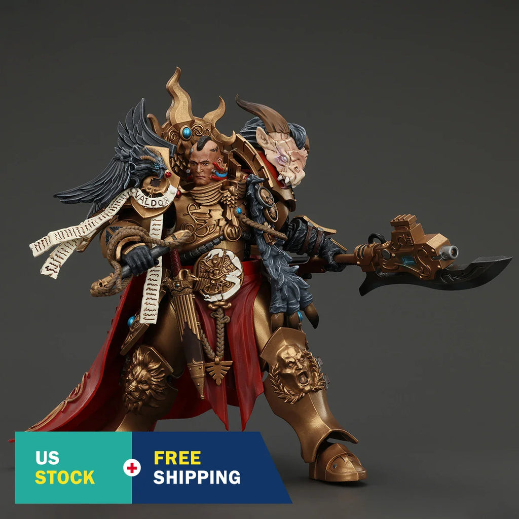 HiPlay JOYTOY Warhammer Constantin Valdor General-Captain der Legio Custodes 1/18 Actionfiguren