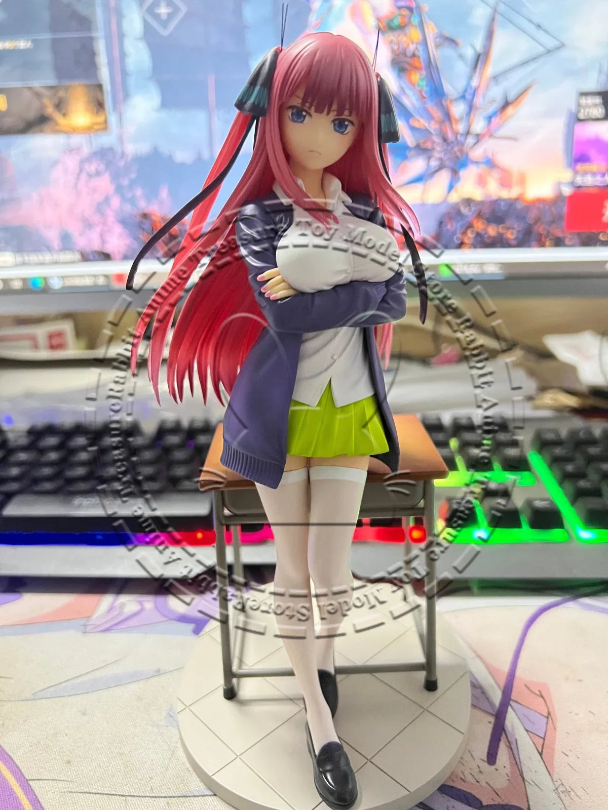 In Stock Original Genuine Kotobukiya The Quintessential Quintuplets Nino Nakano 1/8 PVC Statue Anime Figure Collectible Gift