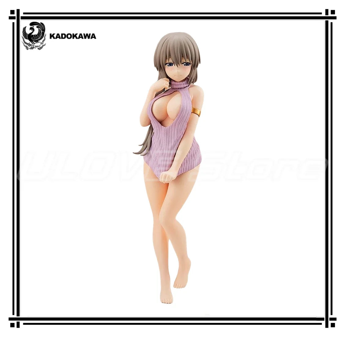 Original KADOKAWA KDcolle Uzaki Chan Wa Asobi Tai Uzaki Tsuki Anime Figure Model Collection Toys
