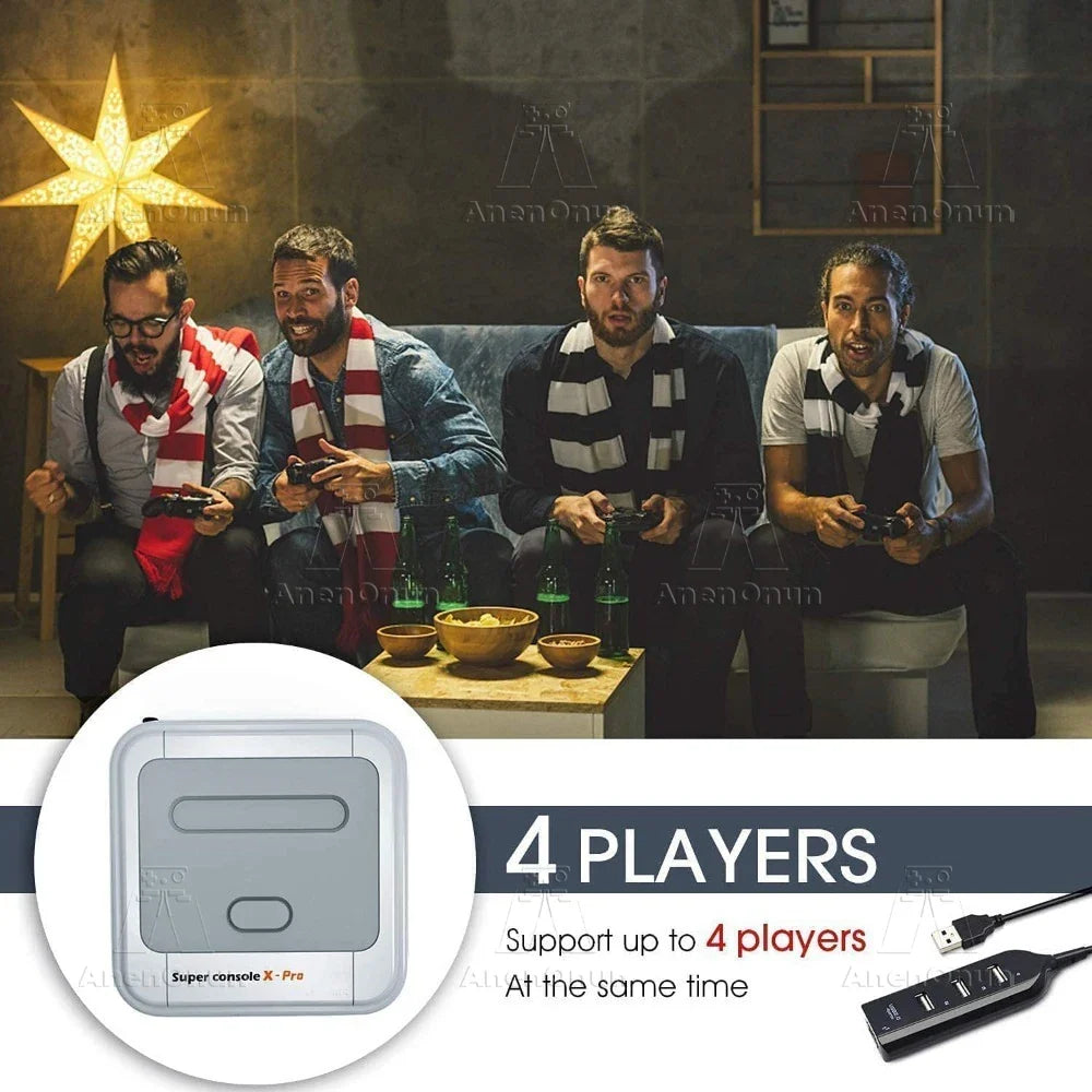 4K Gamebox Built-in 117000 Game 70 Emulator High Quality Video Game Console Android TV Box High Performance Emuelec Game Machine