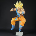 Dragon Ball Z 20.5cm Sun Goku Super Saiyan Battle Posture Handheld Model Ornament Toy Doll Collection Birthday Gift Christmas