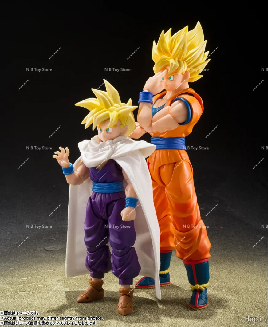100% Original Bandai Dragon Ball Z S.H. Figuarts Super Saiyan Son Goku 3.0 The Games Begin Anime Action Figure Model Toys Gifts