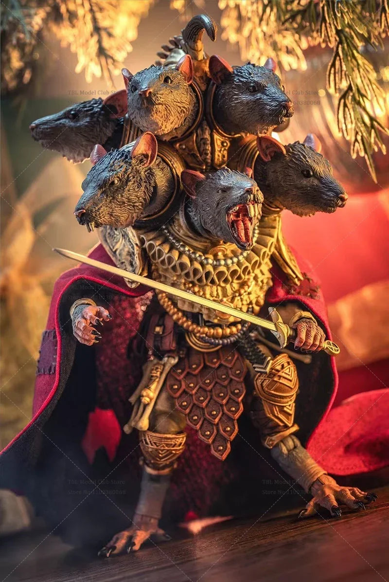 1/12 Scale The Four Horsemen Mythical Legion Seven headed Rat King Dark Tale Adaptation 6-inch Full Set Action Figure Soldier