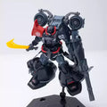 Gravitation HG 1/144 MS-07H-8 Gouf Flight Type Assembly Model Kit - Action Figure Plastic Robot Toy in Black Green Blue