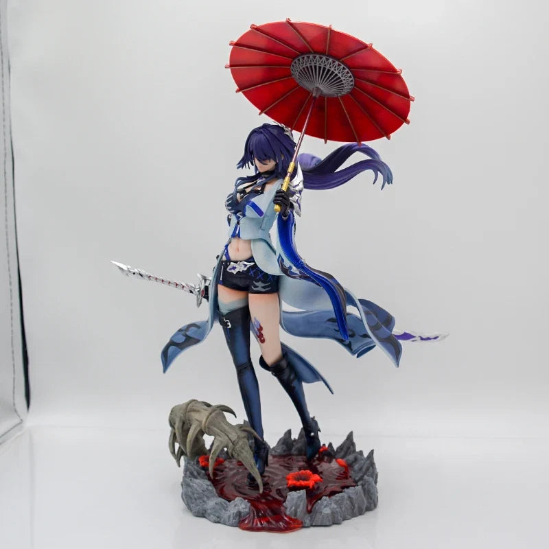 40cm Honkai Star Rail Huang Quan Anime Girl Figure Acheron Action Figure Houkai Gakuen Figurine Game Statue Model Doll Toys Gift