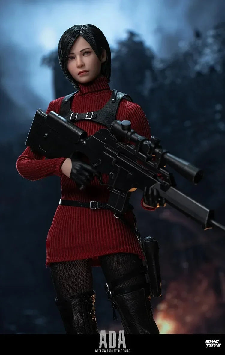In Stock Original MASTER TEAM Ada Wong 1/6 Action Figure MTTOYS018 12inch Full Set Model Toys Collection Holiday Gifts