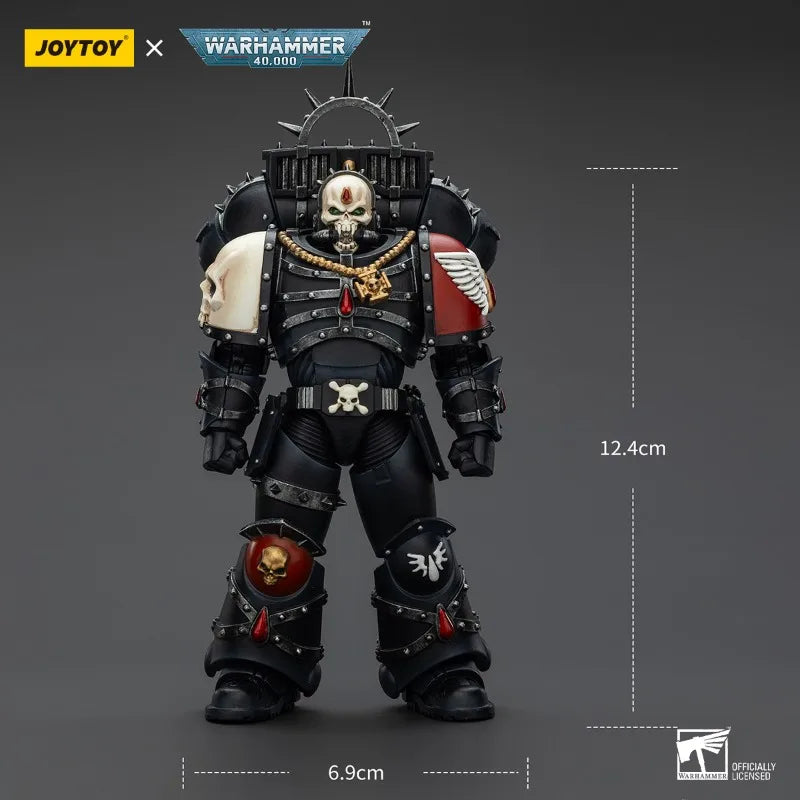 JOYTOY Warhammer 40K Blood Angels Lemartes 1/18 Action Figure Doll Anime Figurine Collection Model Statue Collectible Toy Gifts
