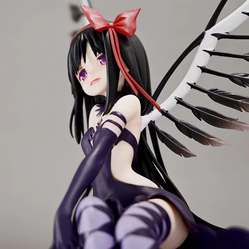 New Puella Magi Madoka Magica Figure Akemi Homura Anime Girl Pvc Action Figure Toy Gk Statue Game Collection Model Doll Gift
