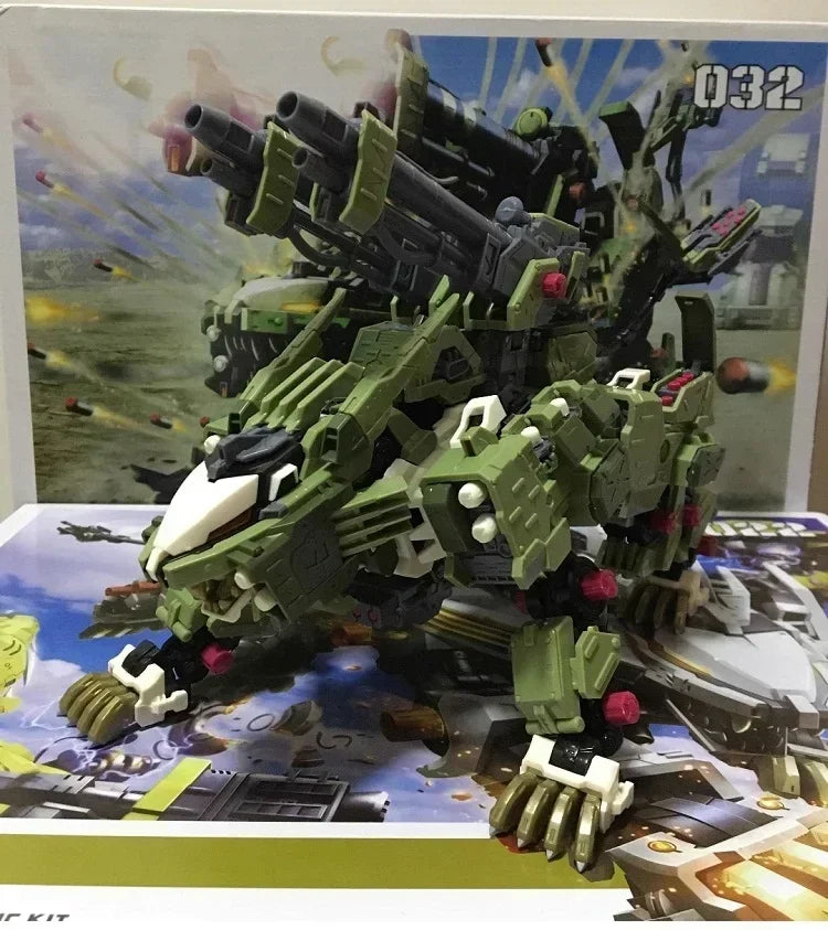 BT Building Blocks ZOIDS RZ-041 Liger ZERO Panzer 1:72 Scale Full Action Plastic Kit Assemble Model Christmas Gifts For Children