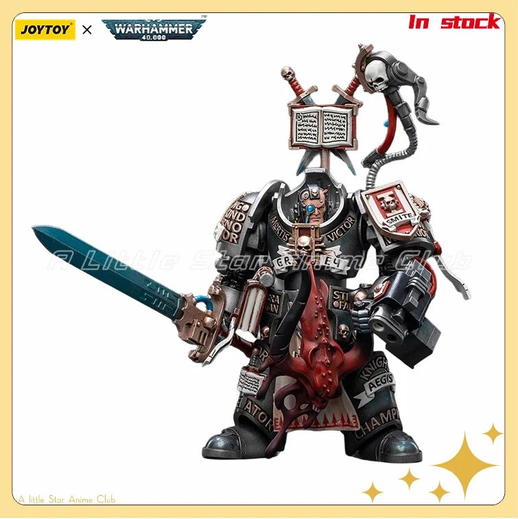 In Stock Original JOYTOY 1/18 Action Fique Warhammer 40000 Grey Knights Terminator Incanus Neodan Model Toy