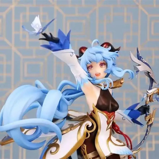 【Presale】Action Figurals Genshin Impact Statue Figures Ganyu Anime Figurine Cartoon Toy Collectible Model Toy