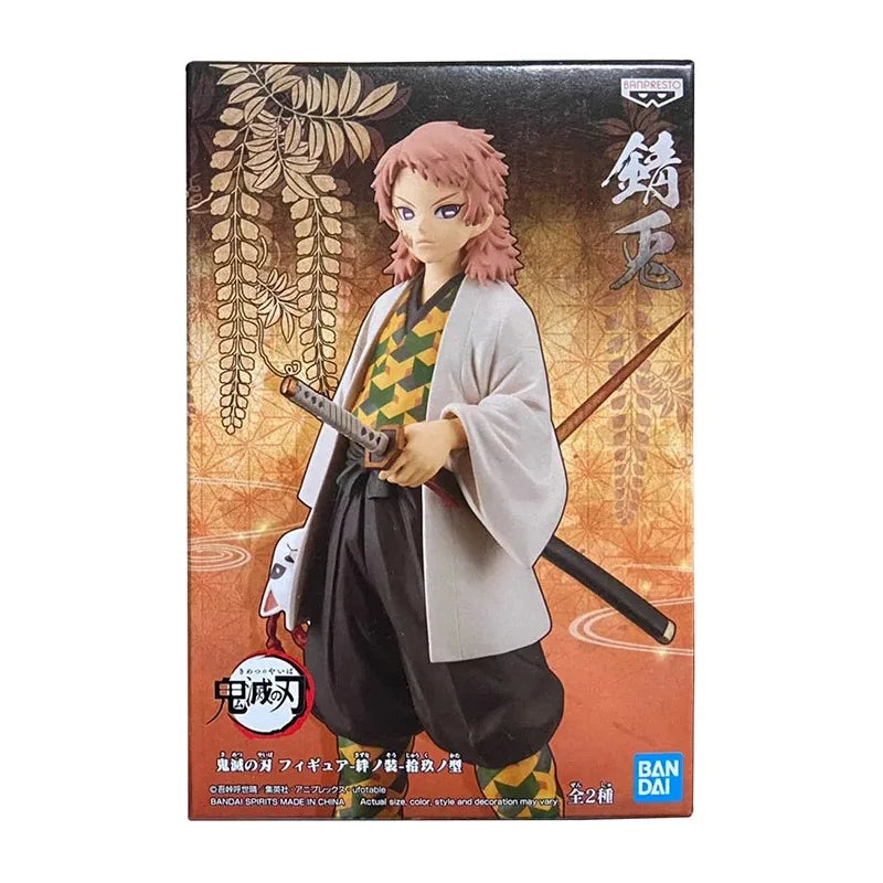 Bandai Original Banpresto Demon Slayer Kamado Tanjirou Sabito PVC Anime Action Model ornament Collection Figure Toy