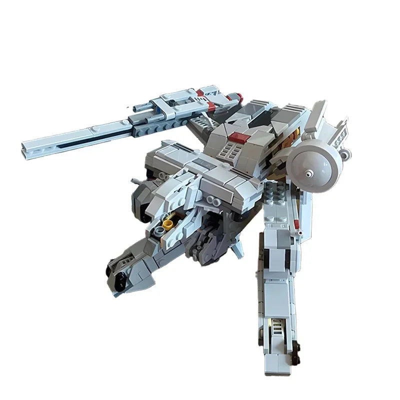 MOC Metal Gear Rex Building Blocks Model DIY MOC Icons Series 582PCS Mech Robotics Creative Kids Toys Gift Solid Assemble Bricks