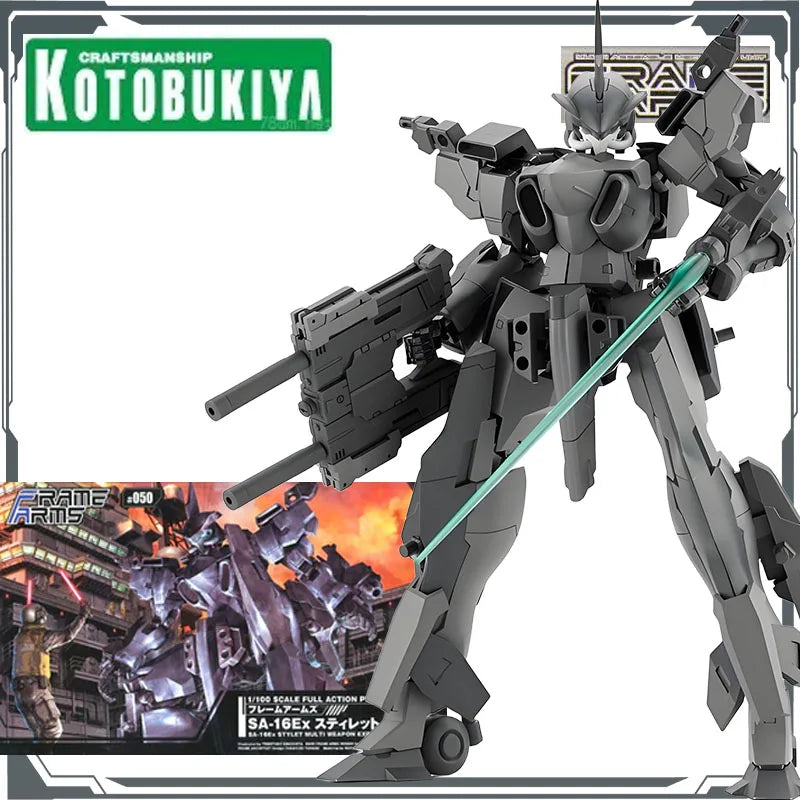 Kotobukiya Original MODEL KIT GUNDAM FRAME ARMS SA - 16EX  1/100 Anime Action Figure Assembly Model Toys  Model Gifts for Boys