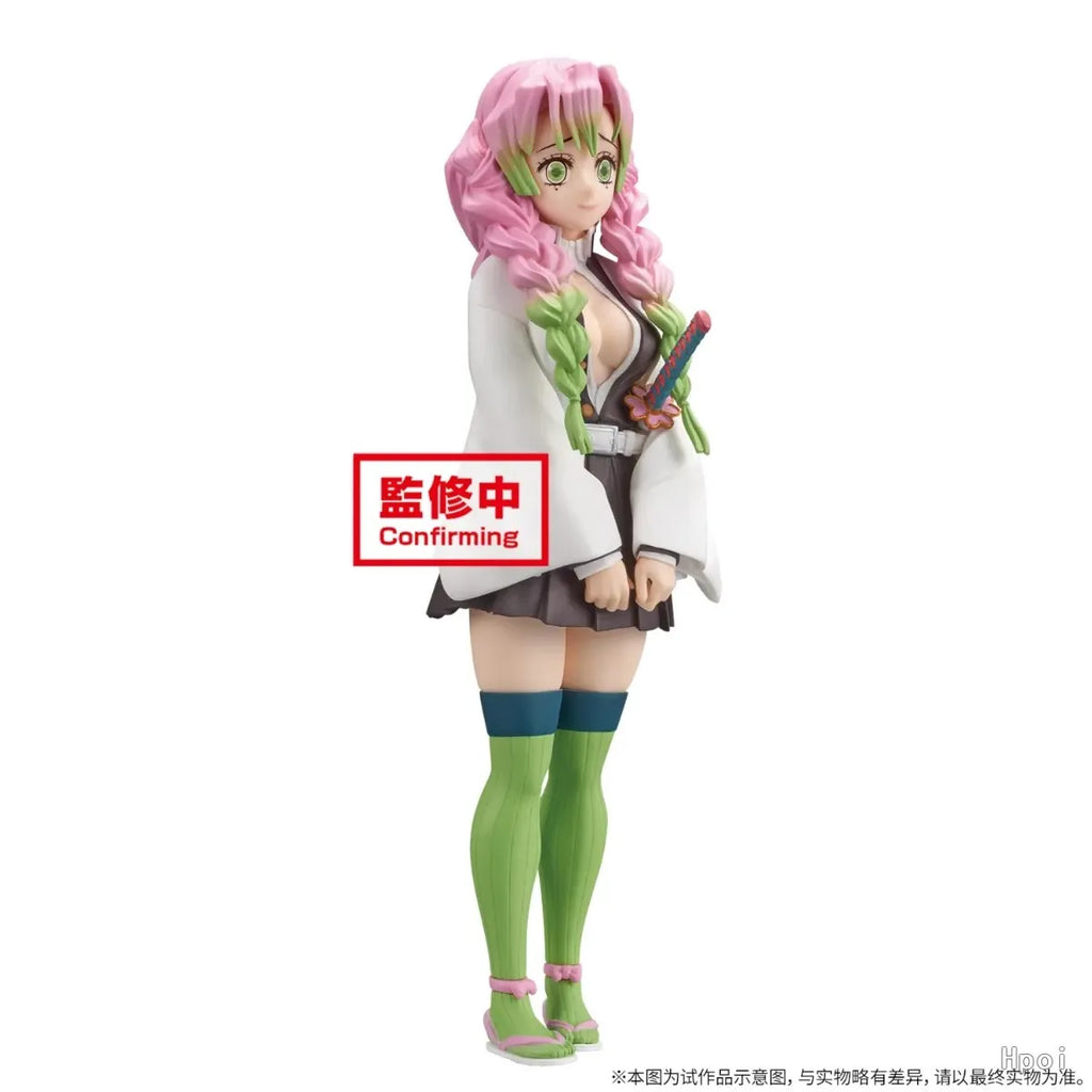 In Stock Original BANDAI BANPRESTO Demon Slayer: Kimetsu No Yaiba Kanroji Mitsuri 16cm PVC Anime Action Figures Toy Gift