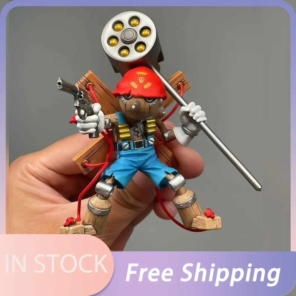 In Stock Digimon Adventure Figure Pinochimon Anime Figures Cute Pinochimon Statue Desk Decoration Model Doll Collection Toy