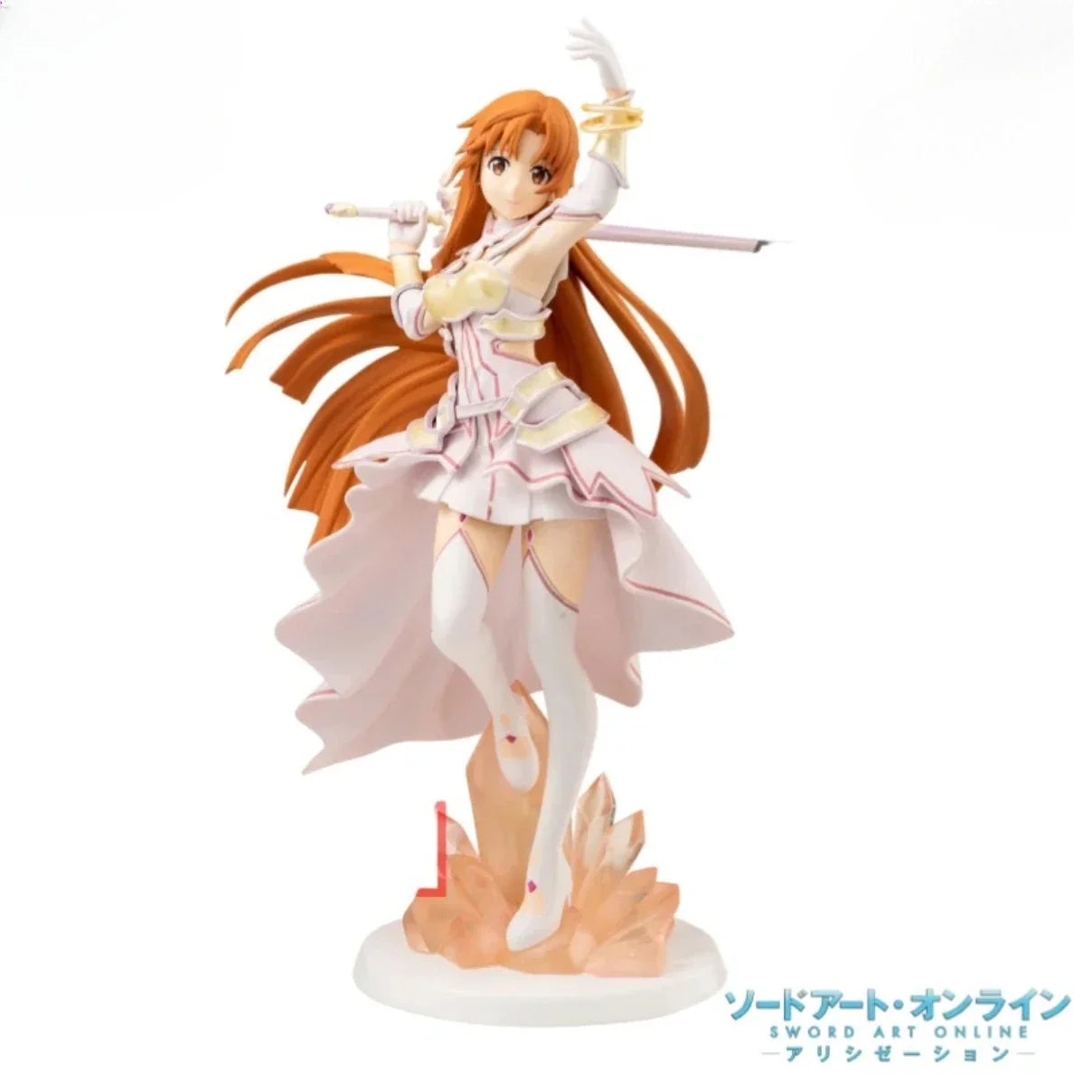 Original Bandai Genuine In Stock Characters Sword Art Online Yuuki Asuna Anime Collection Action Figure Model Kits Toys Gifts