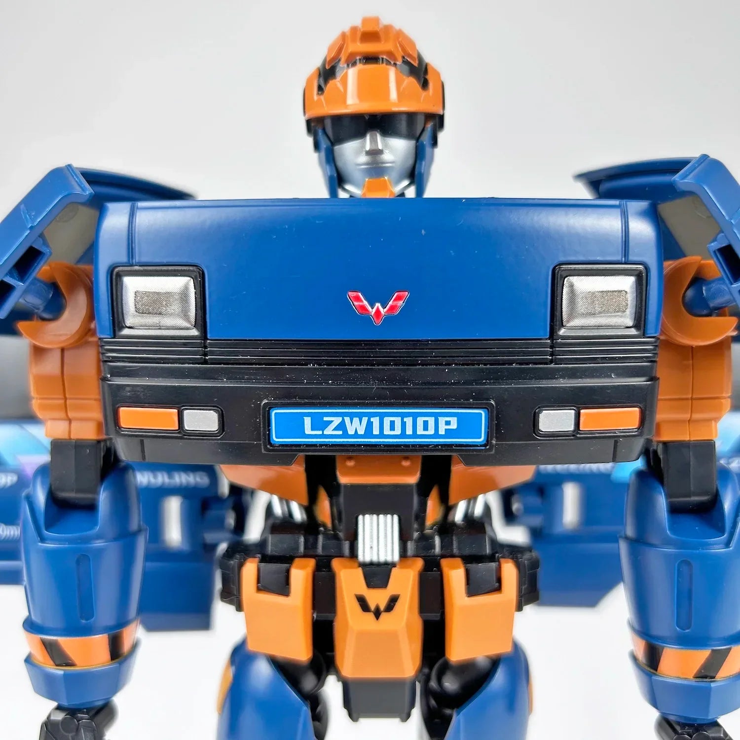 Lijiang Wuling 22.5cm LZW1010P Action Figure Transformation Robot Toy Collection Gift