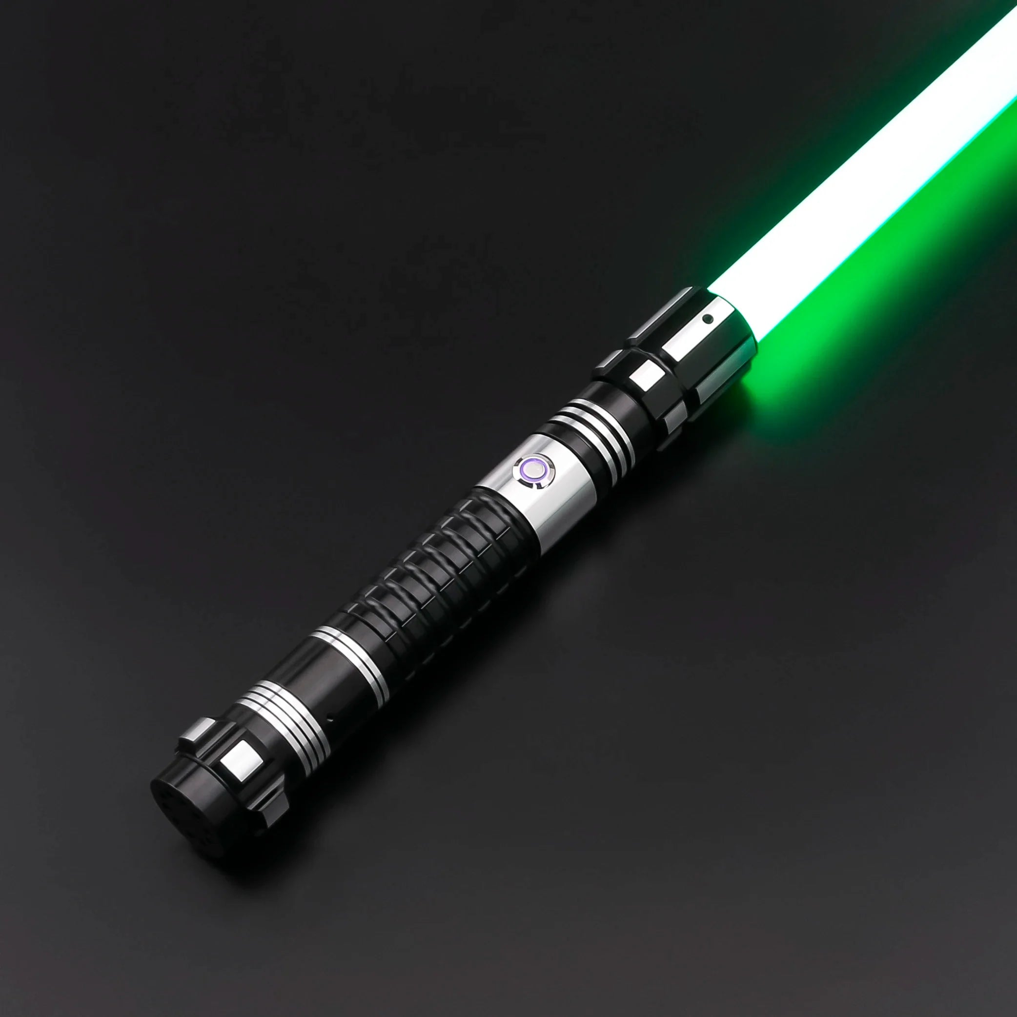 TXQSABER Heavy Dueling RGB / Neo Pixel Smooth Lightsaber Colors Changing Metal Hilt Lock up Blaster Laser Jedi Sword Kids Toys