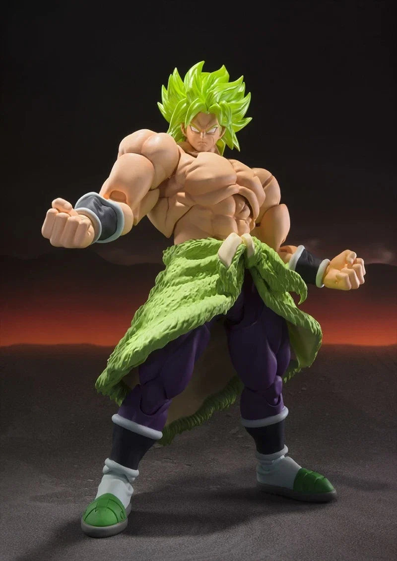 Bandai SHF Dragon Ball Theater Super Saiyan Broly Full-Strength Form Spot Moving Doll Model Gift Collection