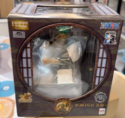 【SF】Auf Lager MegaHouse EXCELLENT MODEL ONE PIECE Roronoa Zoro 1/8 Scale Figuren Modell Sammlung Geschenk