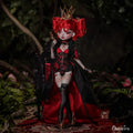 Heart BJD Doll 1/6 Red Queen Movable Joint Fullset Fashion Toys Heart-shaped Cane for Girls Gifts YOSD Doll