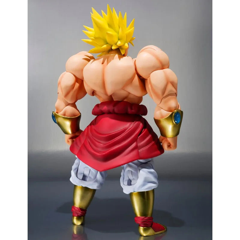 In Stock Genuine Bandai Dragon Ball Z Model Kit SHF Broly 40th Anniversary Reissue Edition Anime Action Figure Collection Model