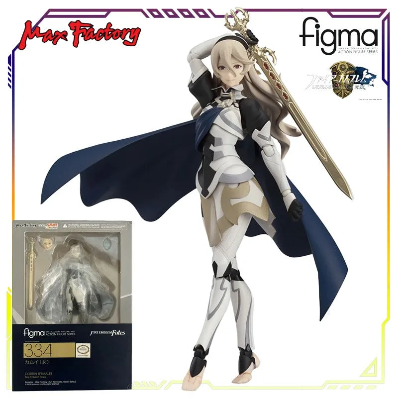 Max Factory Original Figma Fire Emblem Series 245 Luchina\334 Kamui Anime Action Figure Model Toys Ornaments Gifts Fo Boys