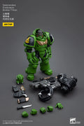 in Stock JOYTOY 40K 1/18 Salamanders Eradicators Sergeant Bragar Brother Xavak T'Kren Action Figures Model Gift for Collection