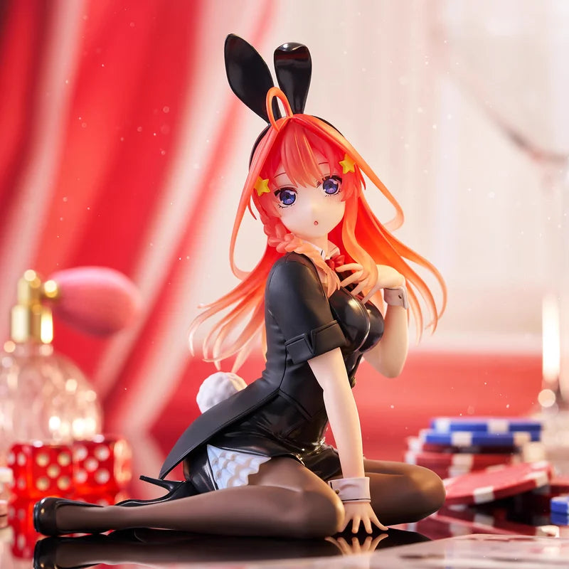 In Stock Genuine TAITO Gotoubun no Hanayome Nakano Ichika Nino Miku Yotsuba Itsuki Bunny Girl Prize Figure Pretty Model Gifts