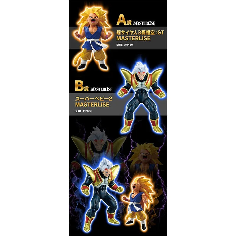 Original Bandai Ichiban Kuji Dragon Ball VS Omnibus Ultimate Prize B Super Baby 2 Figure Anime Figure Action Model Toys Gift