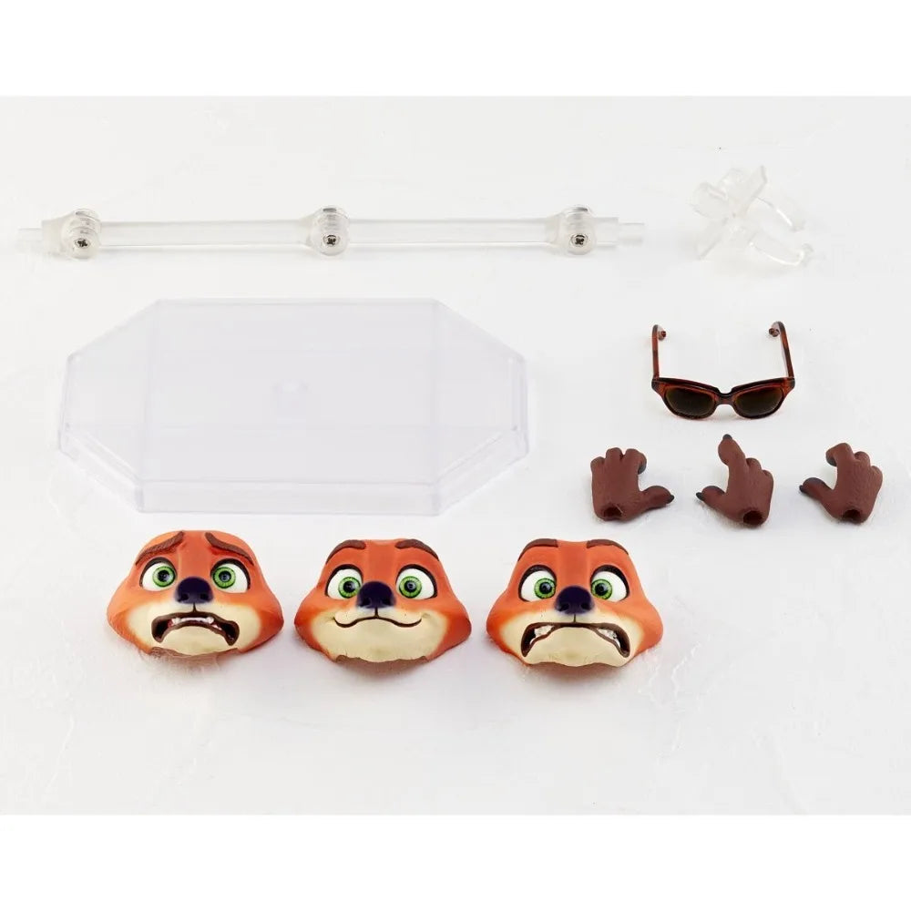 100% Original in Stock Kaiyodo Figure Complex Movie Revo (No.010), Revoltech Zootopia Nick Wilde Model Toys Model Decoration