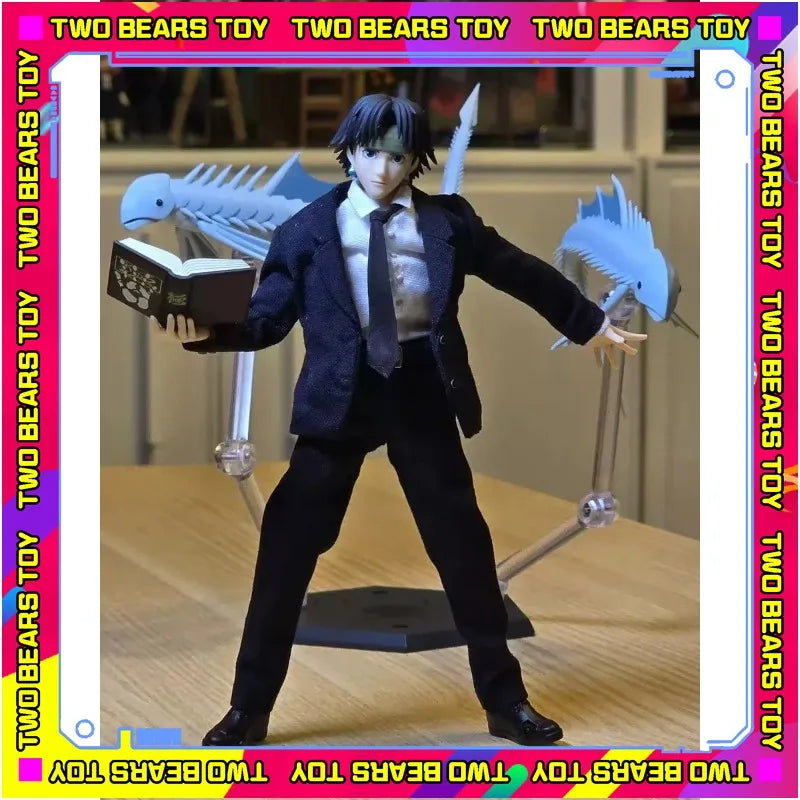 SoloWingStudio 1/12 HUNTERxHUNTER Phantom Troupe The Troupe Leader Chrollo Lucilfer PVC Anime Action Figures Model Toy