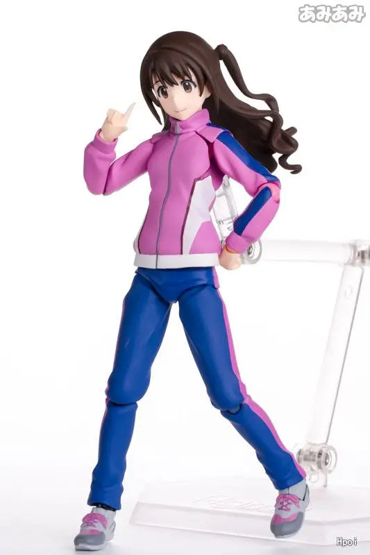 Original Max Factory Figma##EX-28 THE IDOLM@STER Cinderella Girls Shimamura Uzuki Anime Figure Model Toy Gift Collection
