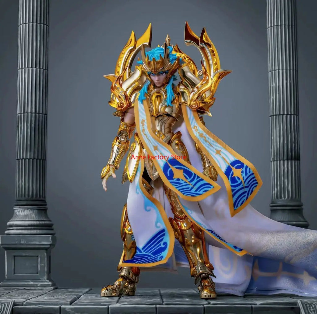 Spot Goods Toypoint Saint Seiya Myth Cloth Soul of God SOG EX Aquarius Camus with Object Action Figure Knights of Zodiac TP