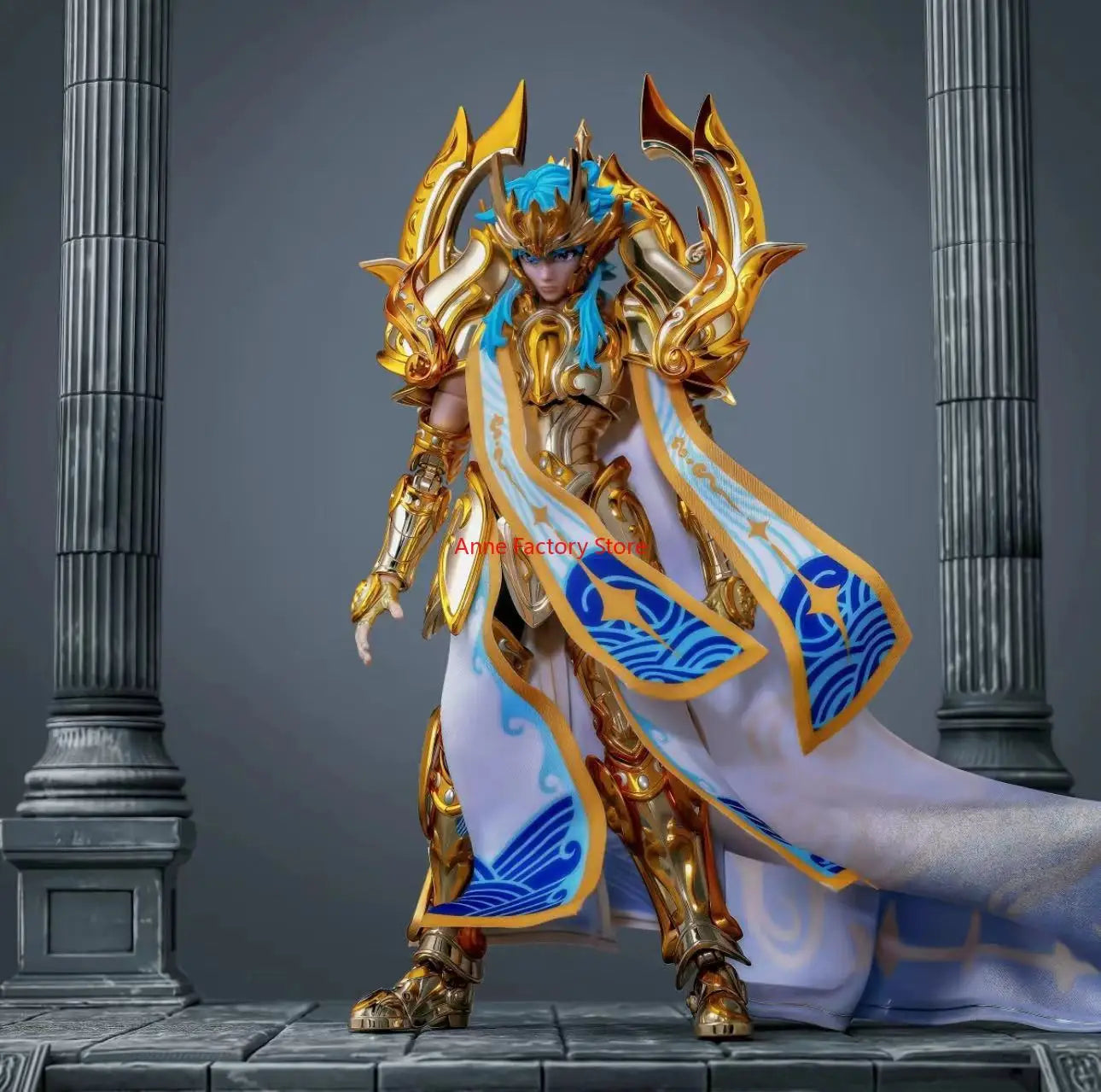 Spot Goods Toypoint Saint Seiya Myth Cloth Soul of God SOG EX Aquarius Camus with Object Action Figure Knights of Zodiac TP