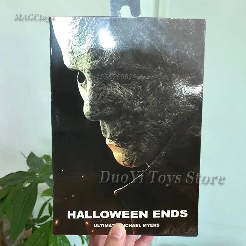 NECA Michael Myers Figure With LED Pumpkin Halloween Ends Ultimate Action Figures Toy Christmas Gift Halloween Horror Decor Toys