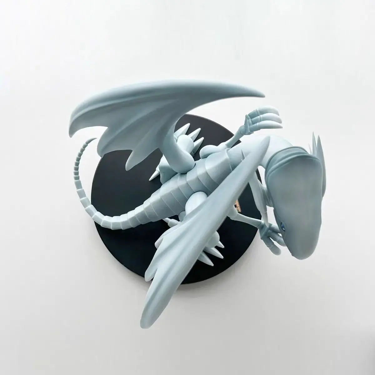 Bandai Original KONAMI Monsters Blue-Eyed White Dragon Yu-Gi-Oh! Anime Figure Action Figurine Toys PVC Model Collection Doll