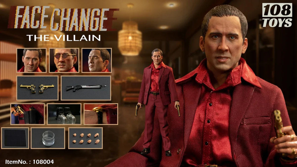 auf Lager 108toys 108004 1/6 Sammlerfigur Classic Movie Villain Kastroy Full Set Actionfigur