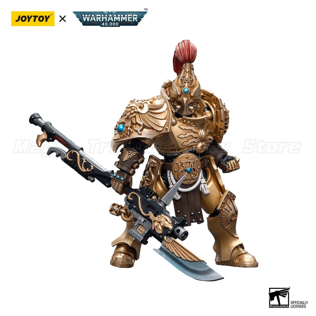 【In stock】JOYTOY Warhammer 40K Adeptus Custodes Custodian Guard with Guardian Spear 1/18 Action Figure Model Toy
