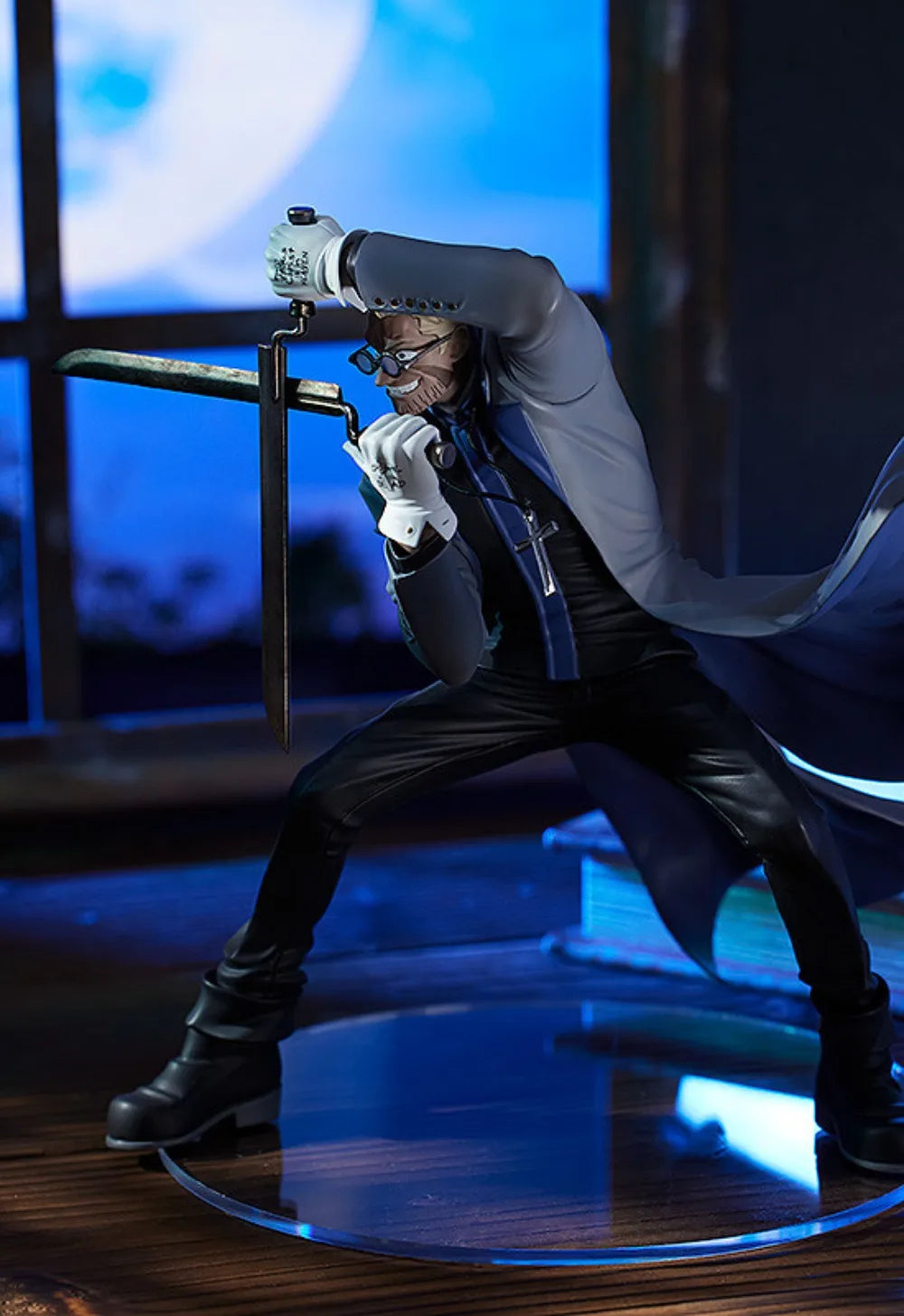 100% Original in Stock Good Smile Company Pop Up Parade Hellsing Alexander Anderson  L Collection Series Anime Figure Model Toys