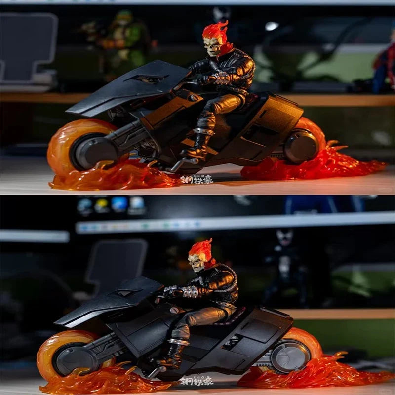 Legends 85th Anniversary Ghost Rider 6" Anime Figurine Action Figure Exclusive GK Collection Model Statue Customized Toys Gifts