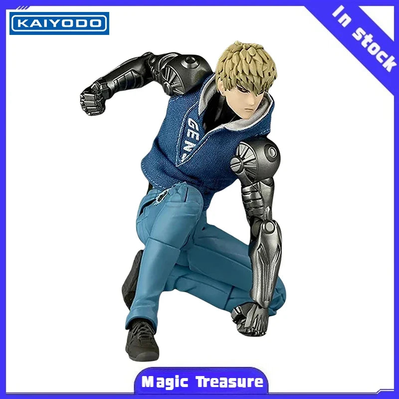 【MT】KAIYODO Revoltech AMAZING YAMAGUCHI One-Punch Man Genos Action Figure Model Toy