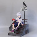 34cm Hunter X Hunter Anime Figure Killua Zoldyck Action Figure Gon Freecss Figurine Kurapika Collectible Model Doll Toy Gifts