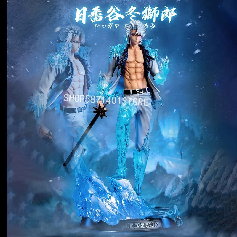 Anime BLEACH Figure Hitsugaya Toushirou Action Figure Soul Society Gotei 13 32cm PVC Collection Statue Model Figurine Toys Gifts