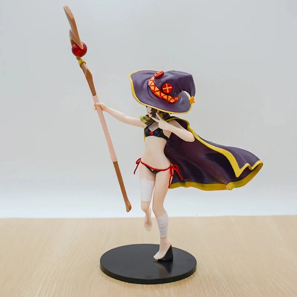 Megumin Action Figure 23cm - God's Blessing on This Wonderful World Cute Figurine Gift for Girls Model Toy
