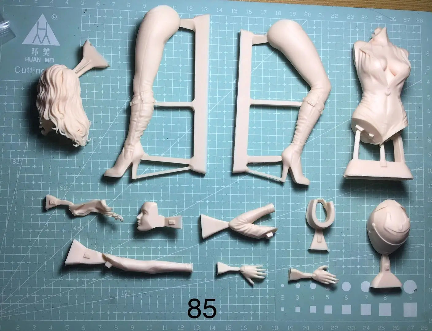 1/9  Resin Model Figure GK， Unassembled and unpainted kit