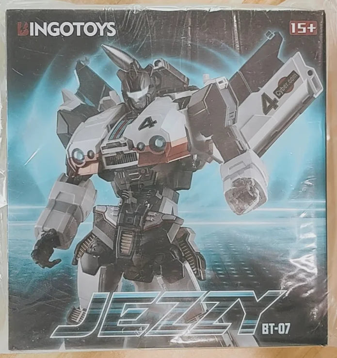 [Auf Lager] Heiß begehrtes Spielzeug Bingo Toy BT-07 BT07 Jazz Jezzy G1 Action Roboter Spielzeug Sammlerstück Geschenk
