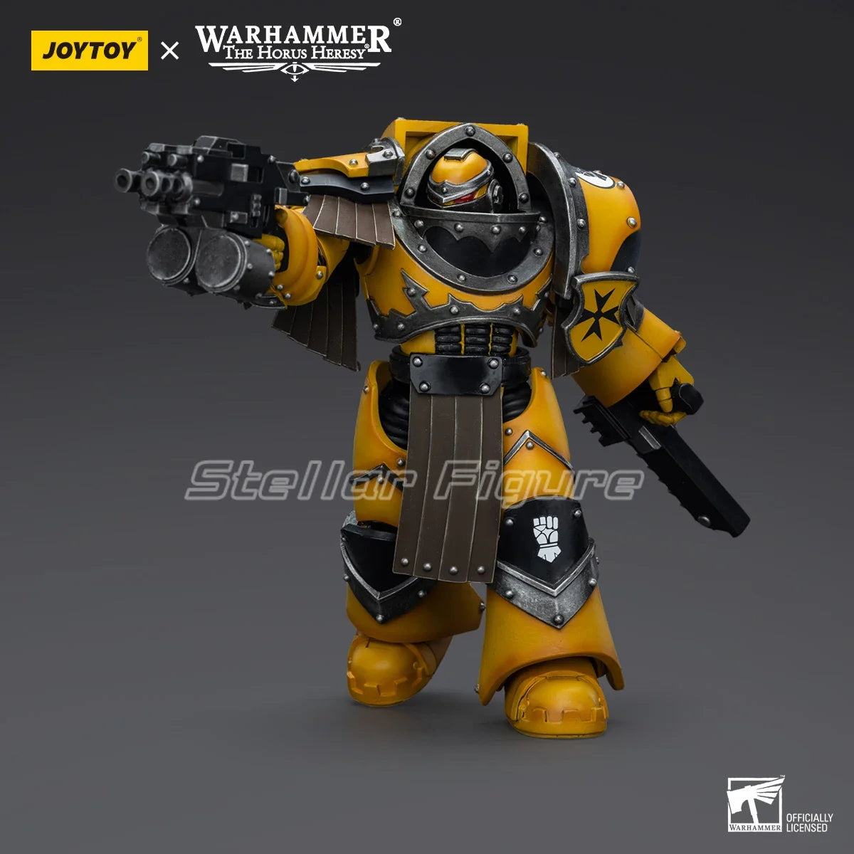 【SF】 JOYTOYS Warhammer 40K 1/18 Action Figure  Imperial Fists Legion Cataphractii Terminator Squad  Prime Model Toy Gift